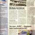 Page 4 du journal municipal. Scandale à l'école hôtelière !