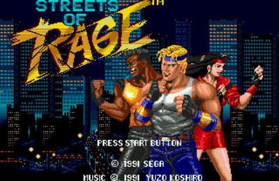 Critique RetroGaming - Streets Of Rage - SEGA Megadrive - (1991)