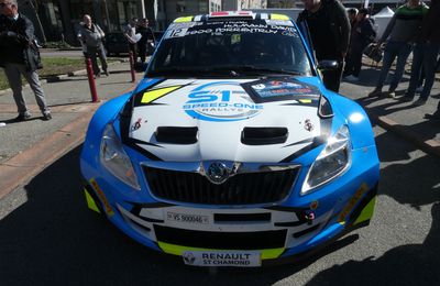 30e Rally Pays du Gier 42 2019 championnat Suisse N°12 (CH)  SKODA FABIA