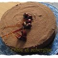 Entremet tout chocolat 