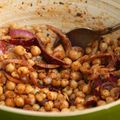 Salade de pois chiches à la marocaine