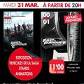 Sortie du Film Fast and Furious au Mega CGR