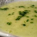 Un Délicieux Velouté de Courgettes...