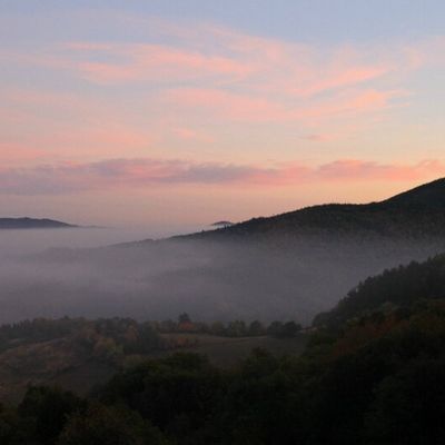 Au-dessus des nuages.....