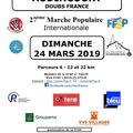 Bus pour la Marche Populaire d'Audincourt - 24 mars 2019