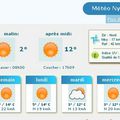 Météo du 15 Novembre 2008