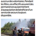 Des secours toujours disponible même pendant les fêtes