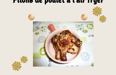 Pilons de poulet à l'Air Fryer