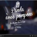 Panda à pompons