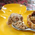 Tartelette figues-mangues et glace à la confiture de lait Bonne Maman {recette}