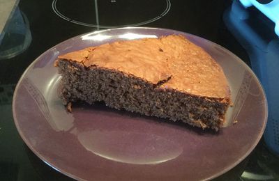 Gâteau moelleux au chocolat express Et light thermomix adapté au companion de Moulinex