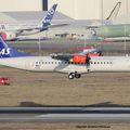 Aéroport: Toulouse-Blagnac(TLS-LFBO): SAS-Scandinavian Airlines: ATR 72-600 (ATR 72-212A): G-FBXC: F-WWEF: MSN:1300.