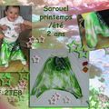 Sarouel enfant- Satin indou