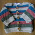 petite veste tricotée