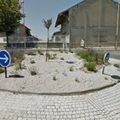 Rond-point à Cognac