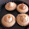 Tartelettes à la poire et à la cannelle