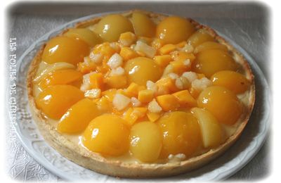 Tarte pâtissière aux abricots