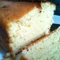 Cake amande-citron-fleur d'oranger 