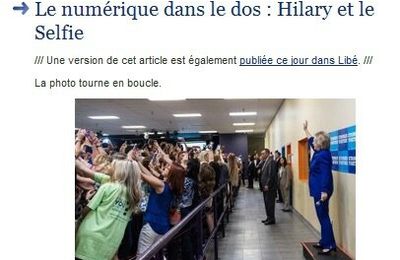 Hillary et le selfie
