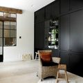 La DecoPeleMele - le noir au salon- biblio - météo plus moche que ce matin 13°