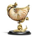 A North European ormolu-mounted nautilus-shell cup, first half 19th century