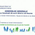 Assemblée générale du centre social Flers Sart