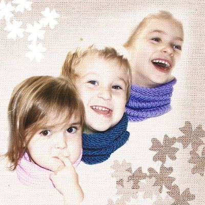 Tour de cou enfant, pour petite fille ou petit garcon