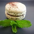 macaron Menthe-Chocolat