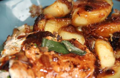 ESCALOPES DE VEAU AU FROMAGE FRAIS ET AUX FINES HERBES