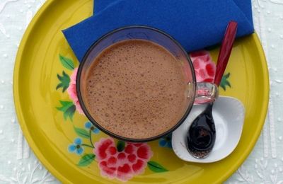 Chocolat chaud onctueux à l'amarena