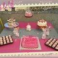 Une Sweet Table très girly...