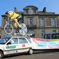 Tour de France 2013 : l'étape Avranches - le Mont-Saint-Michel annulée à cause de la venue du Pape François dans le sud Manche