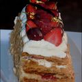 Mille-feuille aux fruits rouges