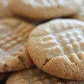 Peanut butter cookies avec seulement 4 ingrédients.