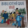 Une Bibliothèque portant le nom de Will,la bibliothèque située à La Hulpe (Belgique)