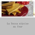 La Socca niçoise au four