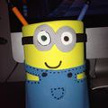 minions foam pencil holder