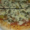 Pizza aux 3 fromages