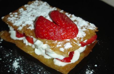 "Le Millefeuille aux fraises"