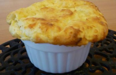 Soufflé au comté et chorizo