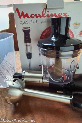 Peanut butter maison au Moulinex QuickChef+