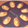 Madeleines au miel