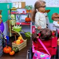 La classe décorée et les citrouilles