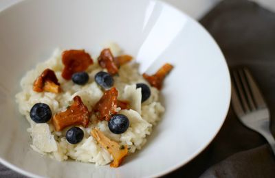 Risotto aux chanterelles ou l'appel de la forêt