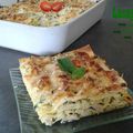 Lasagnes courgettes menthe et ricotta