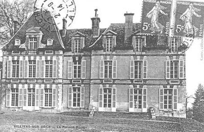 Le château de Maison ROuge à Villiers-sur-Orge