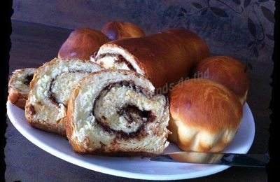 Brioche au nutella (façon biscuit roulé)