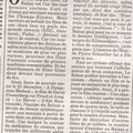 article du Canard enchaîné du 14 décembre 2011