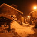 mon village sous la neige ....