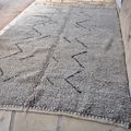 Tapis gris "Brija"